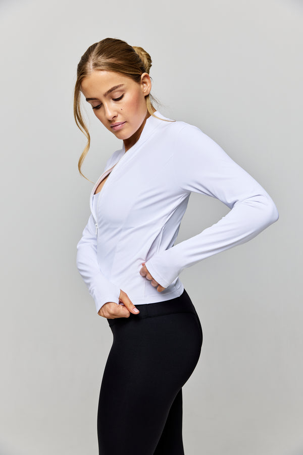 Zip Jacket White