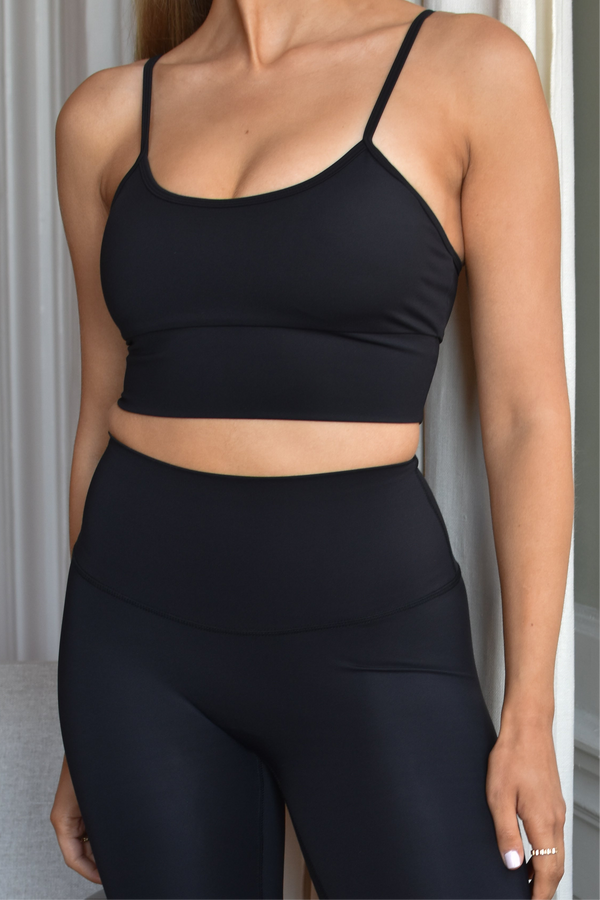 Support Bra Black