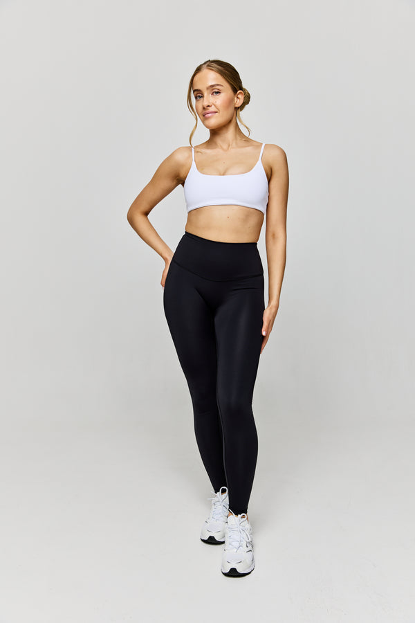 Scoop Bra White