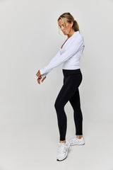 High Rise Long Legging Black