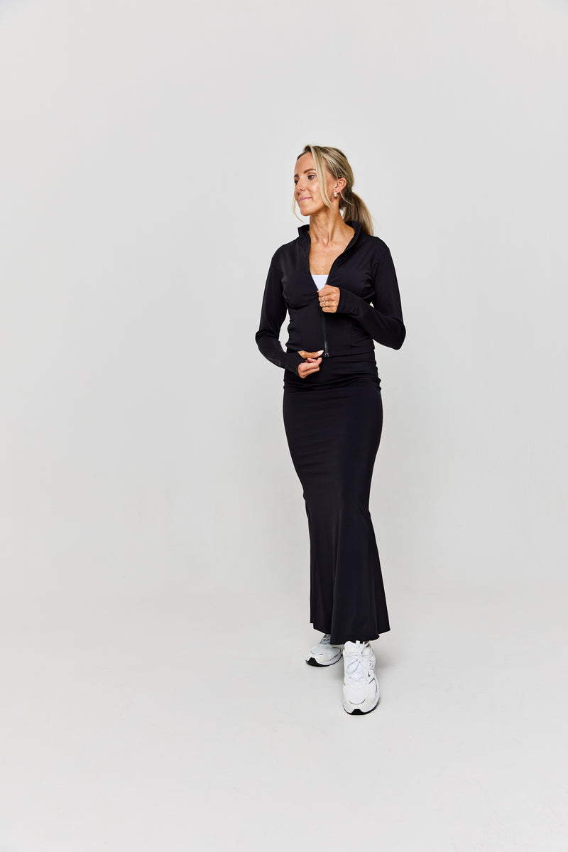 Zip Jacket Black
